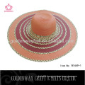 lady's floppy braided hat lady hat ladies dress hats wholesale